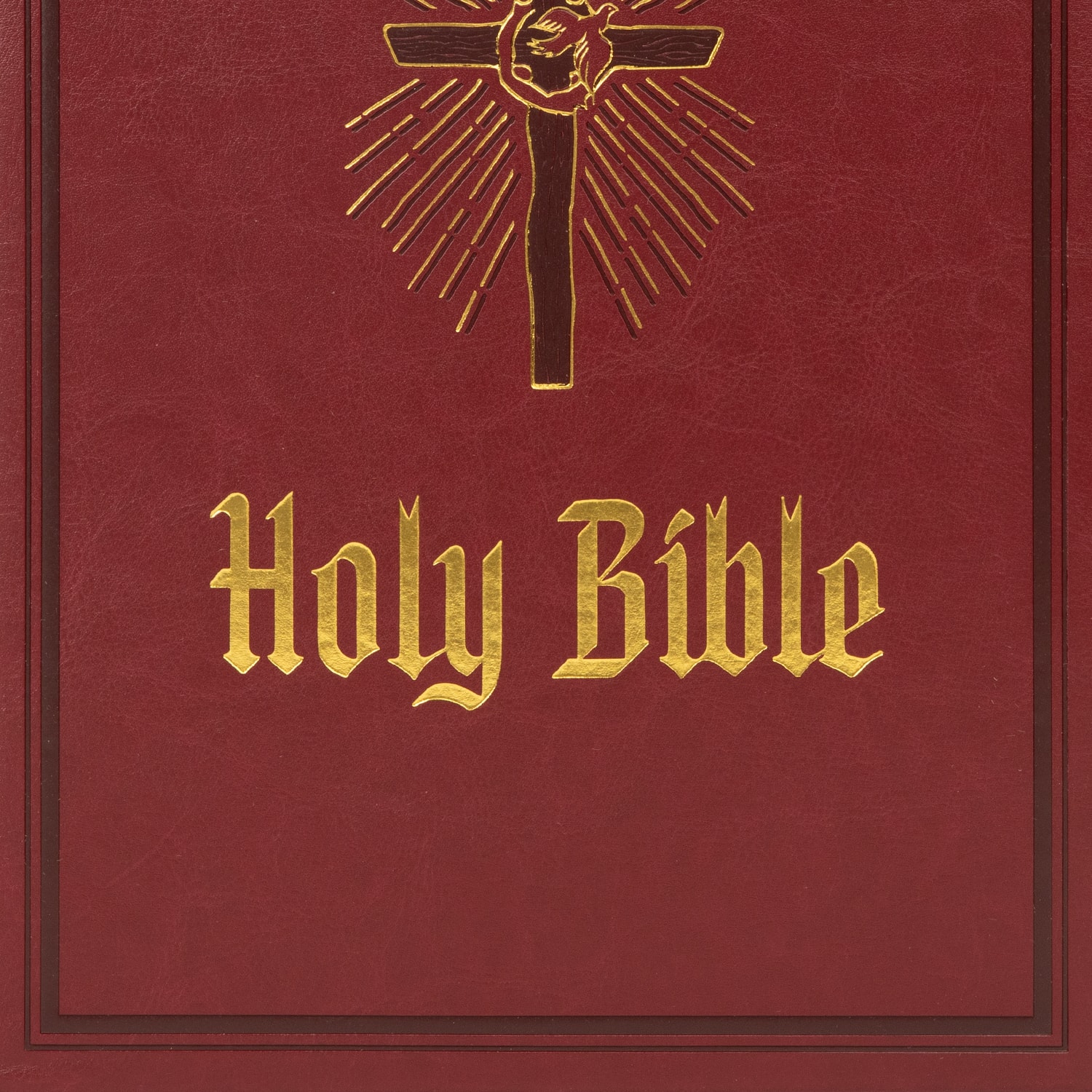 The Original Heirloom Family Bible — engraving close-up